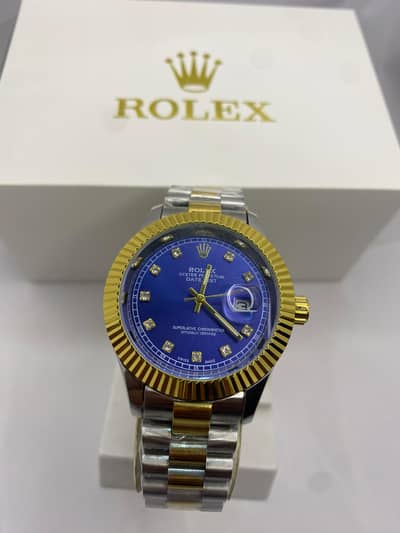 Rolex two tone watch
