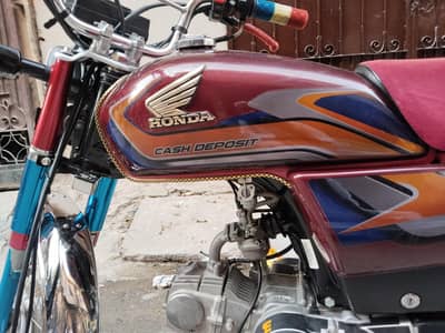 Honda cd 70 2025 model (0308/493/22/29) only cal