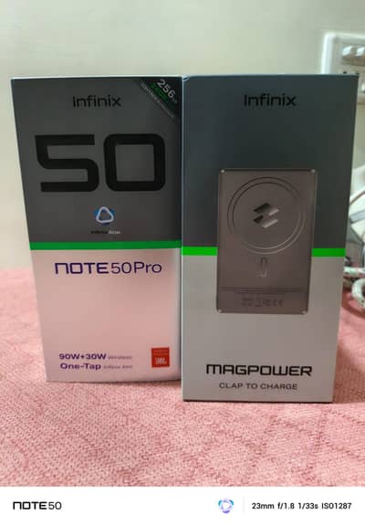 Infinix Note 50 Pro With PowerBank