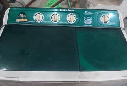 HAIER WASHING MACHINE PLUS DRYER