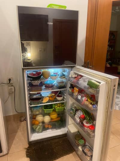 haier fridge 16 cuft working  ok
