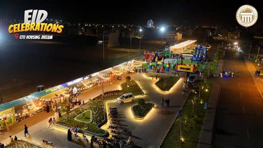 Very higted location 1kanal plot available in Citi Housing Jhelum G block