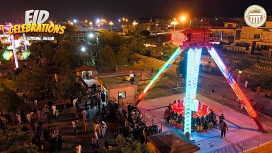 Citi Housing Jhelum Corner And Facing Park Very Very Outstanding Level Plot Available For Sale