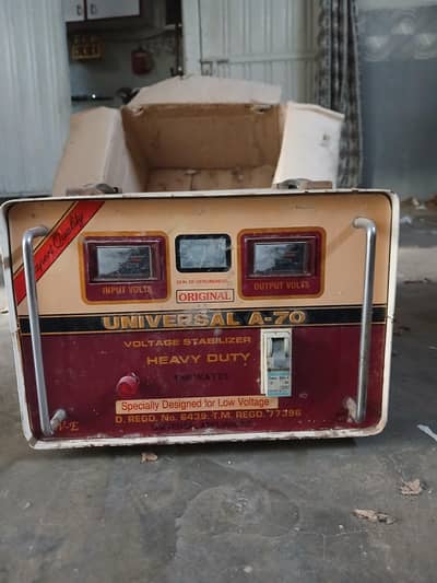 universal A-70 voltage stabilizer 7000 watts