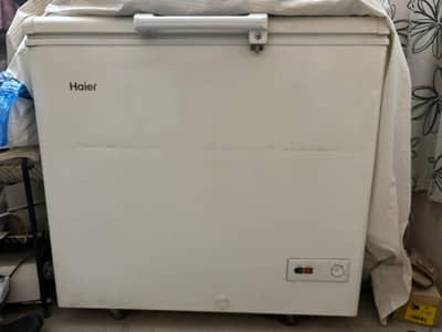 Haier deep freezer for sale in new condition