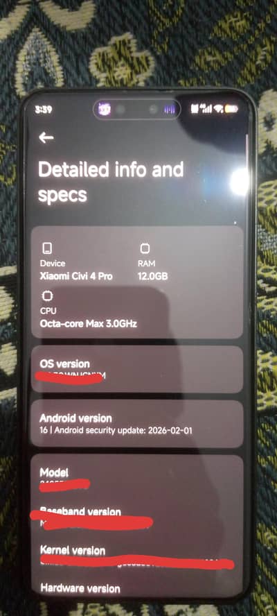Xiaomi Civi 4 pro 12gb 512gb