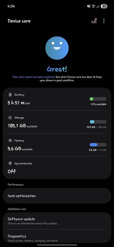 Mobile A56 12/256 is for sale