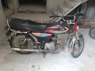 Honda CD-70, Model 2016, 100% Original