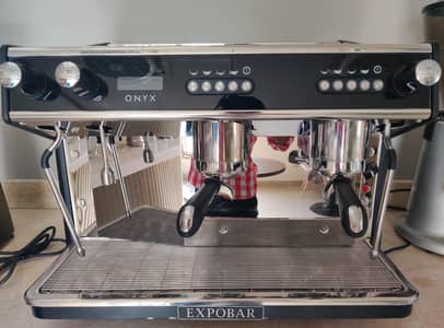 Expobar ONyx 2 Group Commercial Espresso Machine_fully working cond