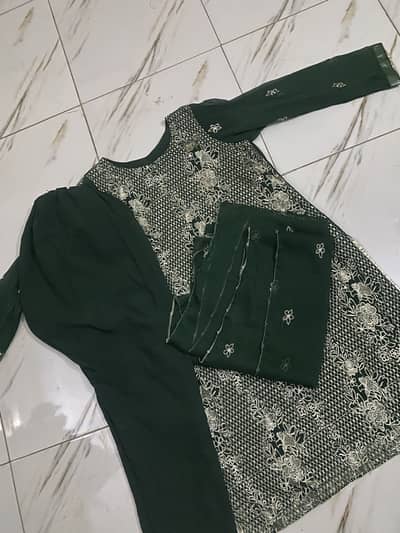 green dress 3 piece suit