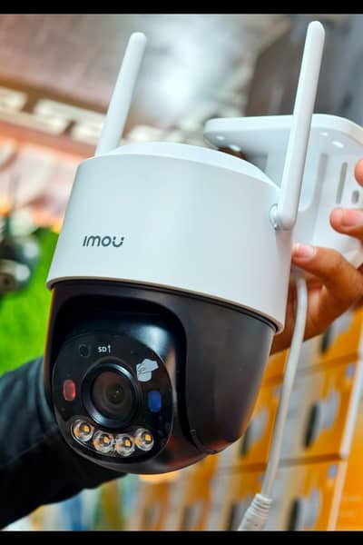 Imou 360° waterproof UHD outdoor Police lED camera.