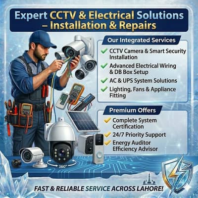 "Expert Electrical Services – Installation, Maintenance & Repairs"