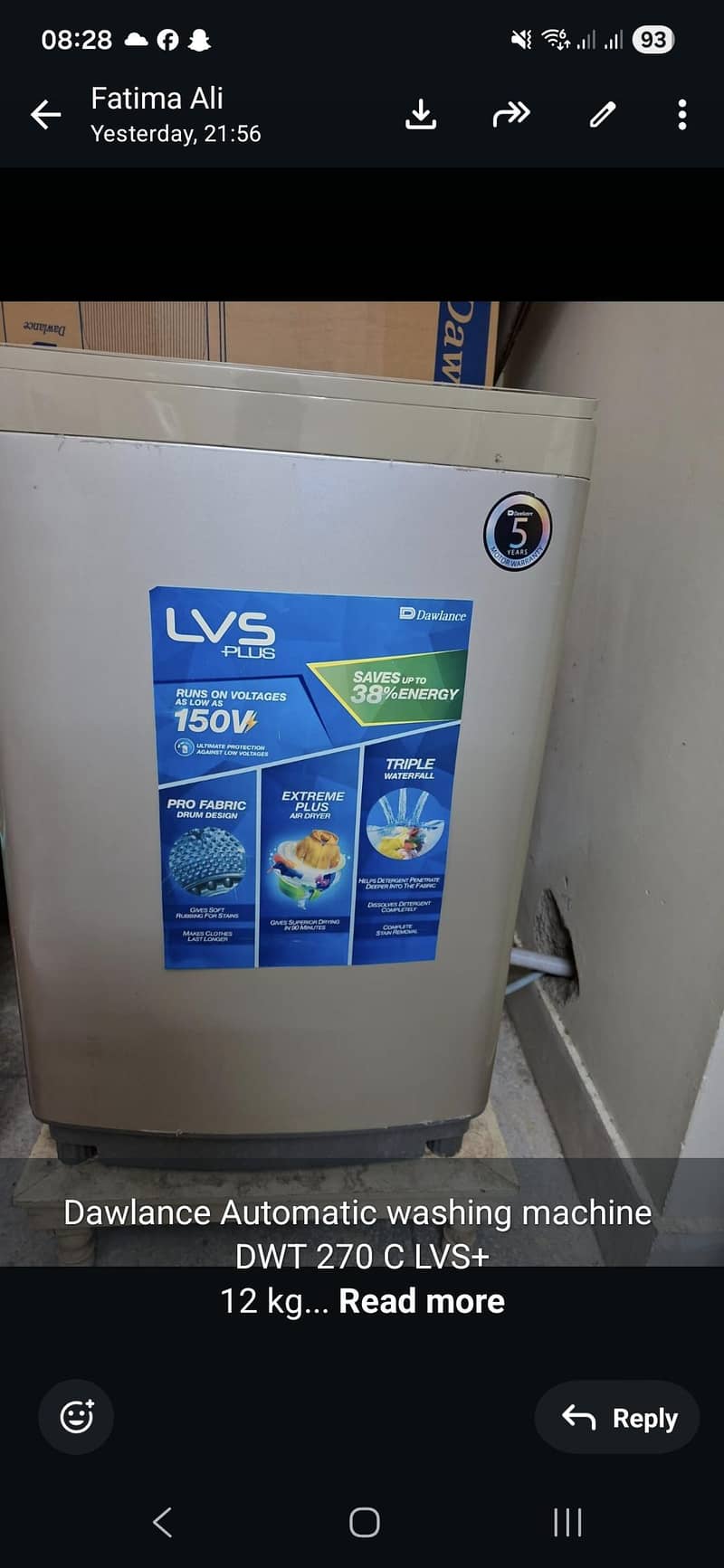 Automatic Washing Machine 1