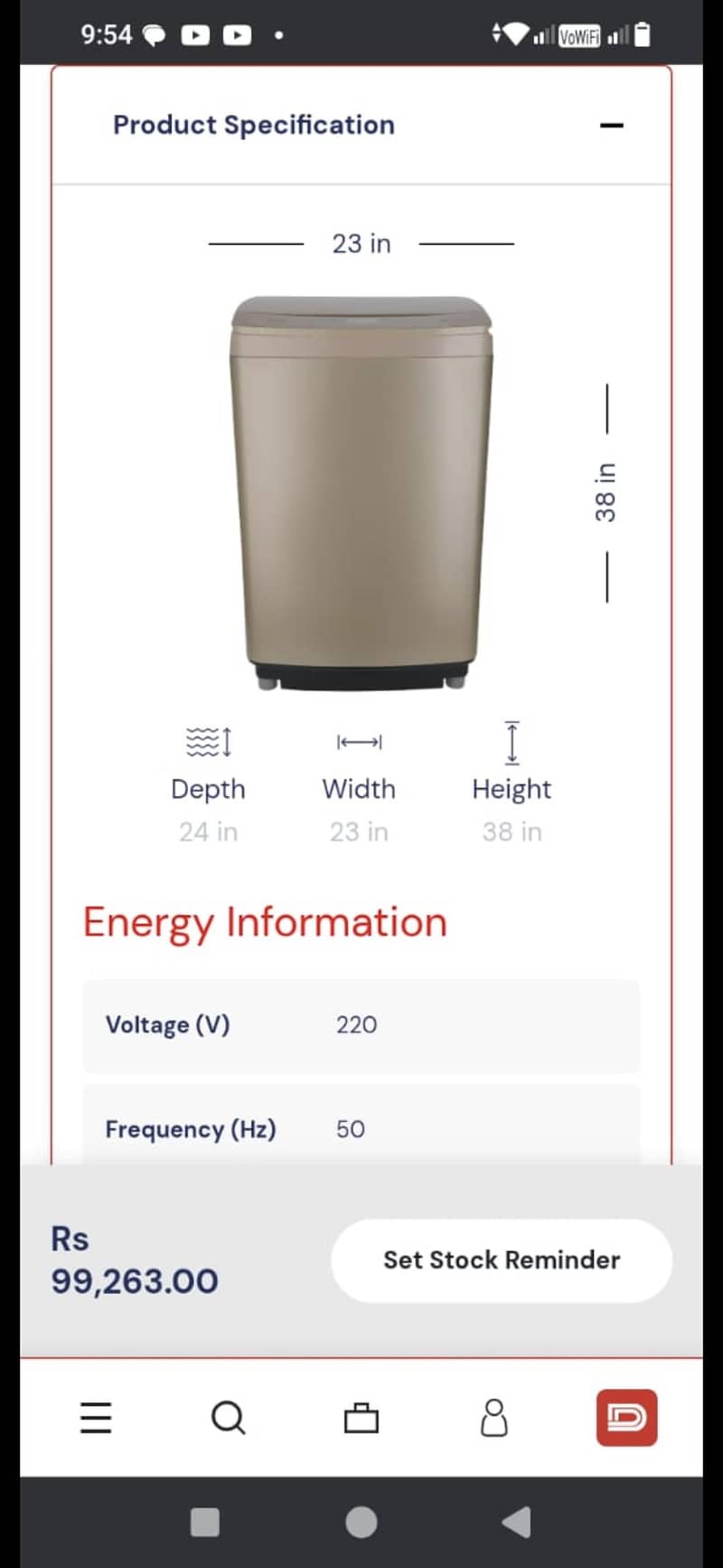 Automatic Washing Machine 2