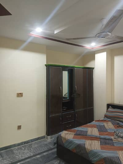 2bed furnished falt available for rent Ghauri town phase 5a