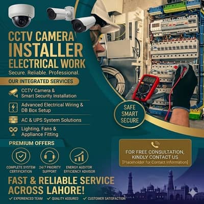 "Expert CCTV & Electrical Solutions – Installation & Repairs"