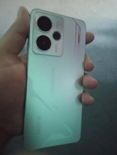 Realme 14 ⁵G with box and charger. 10/10 120 fps gaming.