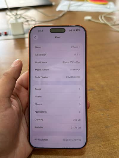 iphone 17pro max PTA Approved