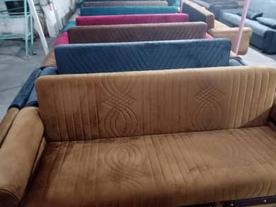 Wooden nd Foam Sofa Cumbeds Grand Sale