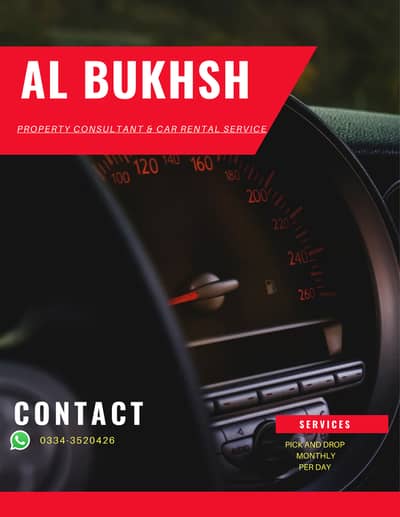 mira Alto car for rent par day 3500