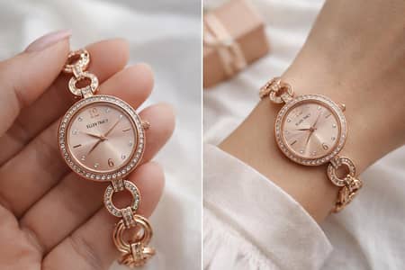 ellen tracy elegent ladies watch original branded .