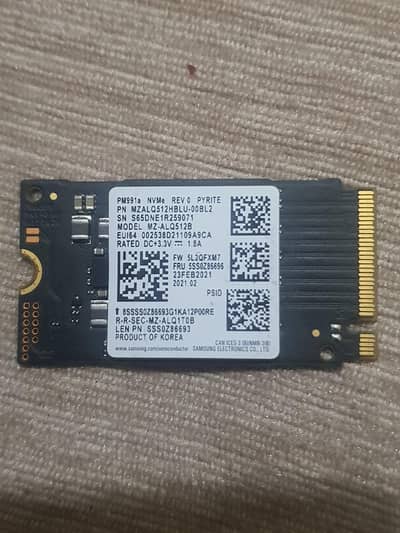 NVME M2 512 GB SSD