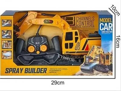Remote control excavator toys