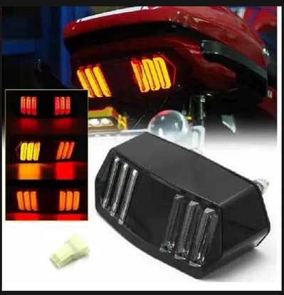 Motorcycle complete backlight