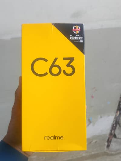 Realme c63 new condition