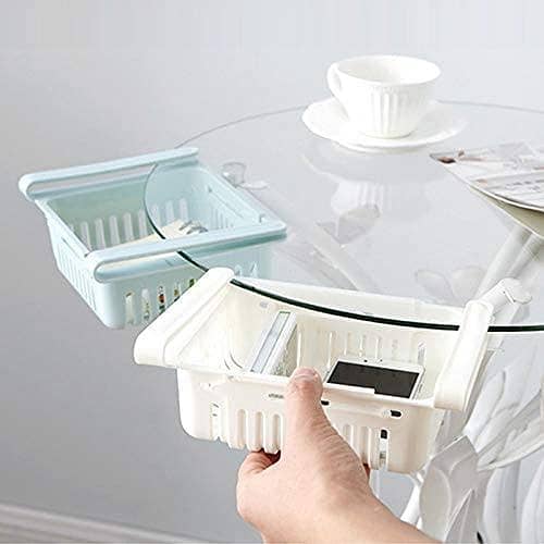 Adjustable Fridge Storage Basket - Expandable Fridge Storage Rack