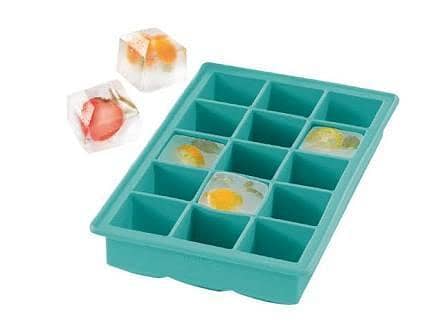 Ice Mold Freezer Tray of 1.25-Inch Cubes