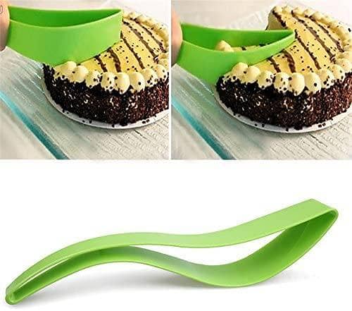 Cake Slicer Wedding Cake Slicer Birthday Cake Slicer New Cake Pie Slicer Sheet Eco-Friendly Cutter Server Bread Slice Knife Kitchen Gadget Hot Cake Slicer pack of 2