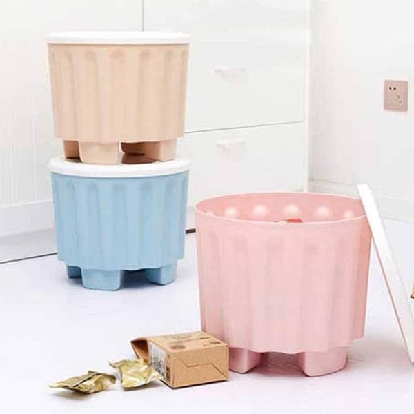Stool Plastic Storage Stool Multifunctional Storage Stool Stackable Storage Stool