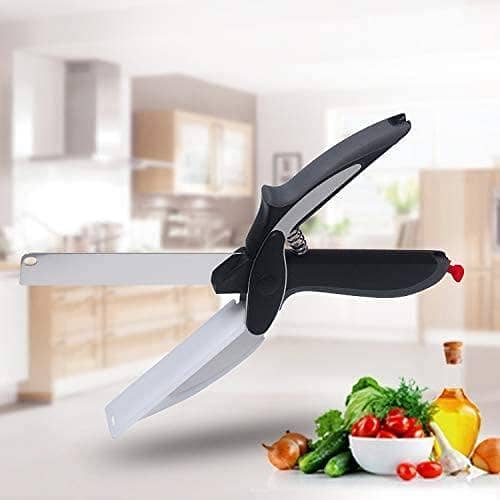 Stainless Steel 2-in-1 Multifunction Smart Scissor Cutter