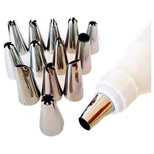 Cake Decorating Set Frosting Icing Piping Bag 12 Piece