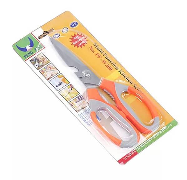 Stainless Steel Heavy Duty Sharp kitchen scissors Multi-purpose bird scissors with soft grip handles