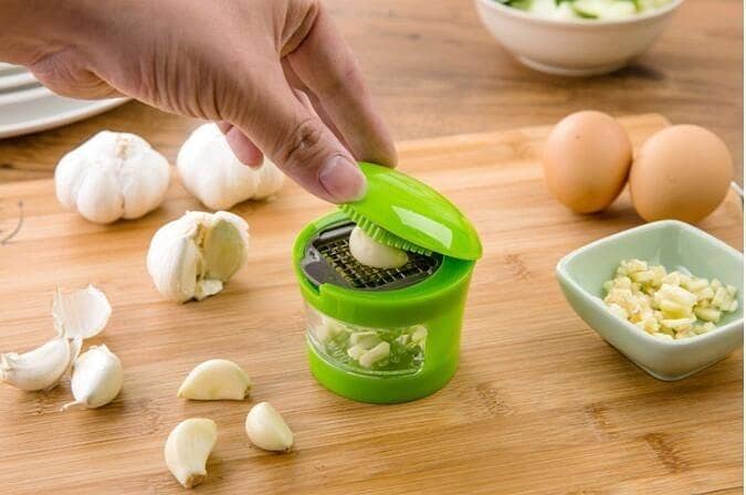 Multy funtional Garlic and vegetable  Chopperr  Stainless Steel cutte and slicer for every  kitchen
