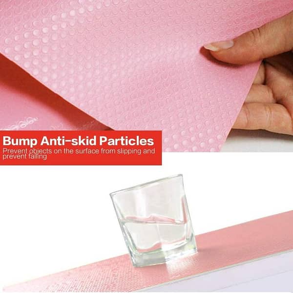 Drawer Liner for Fridge Liners Mat - Homealexa Drawers Mats Antibacterial - 45 * 150cm Shelf Liners Freed Cut/Fridge Storage/Kitchen Drawer Liners/Nonstick Clean Drawer Liners