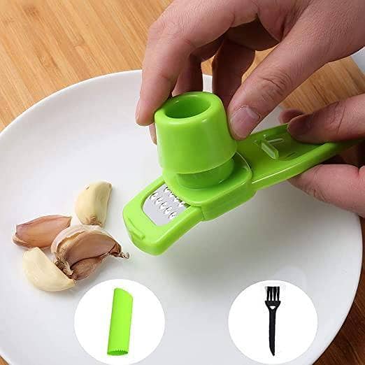 Garlic Press - Multifunctional Garlic Cutter for Kitchen, Cookware, Accessories