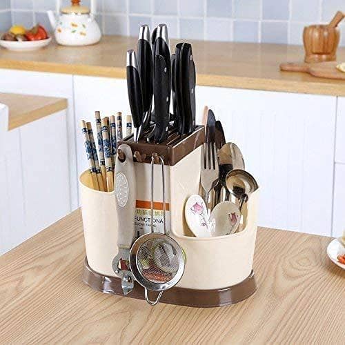 Multi Functional Kitchen Utensil Stand Kitchen Spoon, Knife and Cutlery Organizer