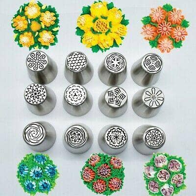 Russian Piping Tips Set - Cake Decorating supplies Gift Box