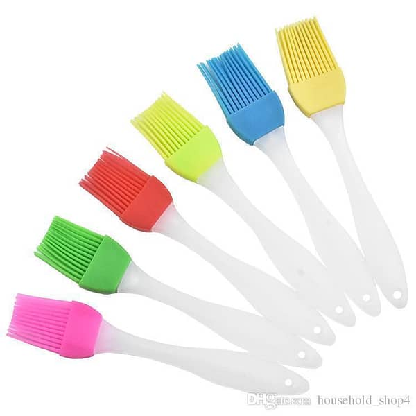 Silicone Oil Brush Cake , Mixing Scraper Cake Pastry Tools