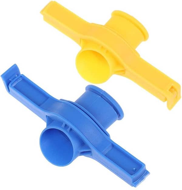 Pack Of 2, Sealing Clips for Home Use Snack Bags for Food Coffee Condiment Reusable Storage Bags Lid Bag Sealing Clips Kitchen Tool Random Color