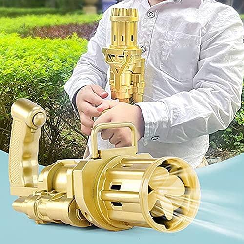 Bubble Machine Automatic Portable 8 Holes Plastic Funny Handheld Creative Bubble Blower Creative Funny Baby