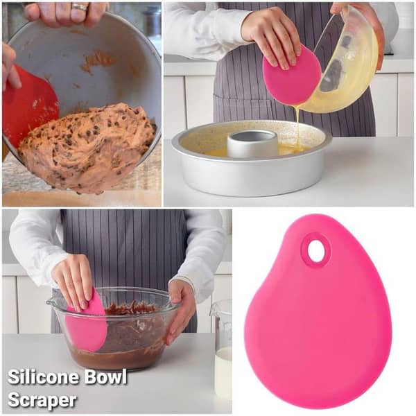 Silicone Bowl Scraper