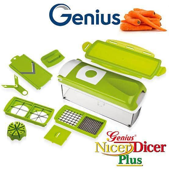 Genius Nicer Dicer Plus Set of 10 Pieces