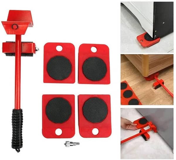 Heavy Furniture Lift Transport Tools With 4 Movable Sliders For Safe And Easy Moving