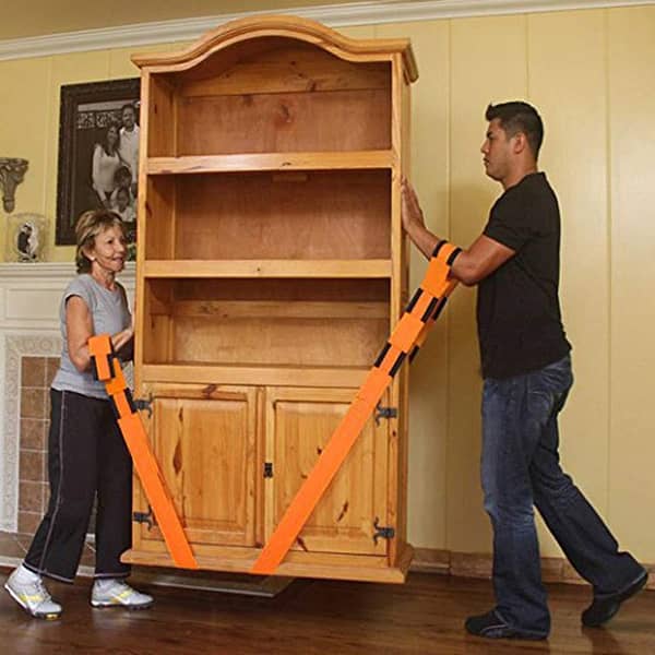 2 Pcs Super Durable Lifting Moving Straps Belt for Furniture Transport