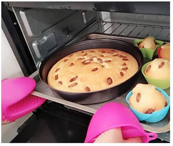 Silicone Kitchen Mini Mitt Port Holder for Cooking (1 Pair) Best Quality