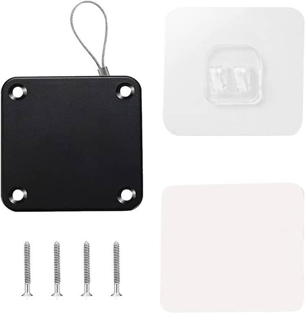 Automatic Door Closer - Corded Door Closer with No-Drill Installation for Home and Office